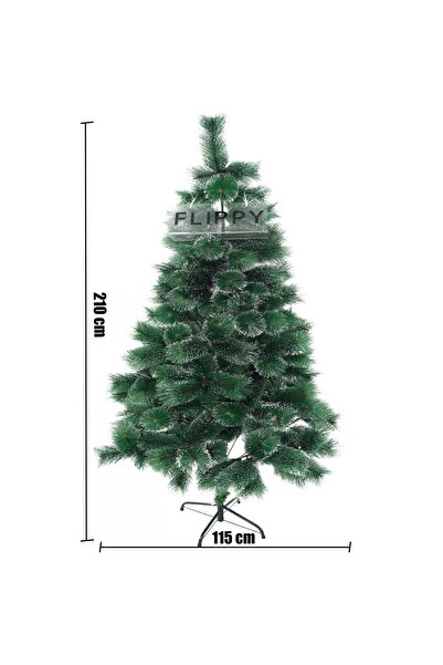 Flippy Artificial Christmas tree, snowy pine, height 210 cm