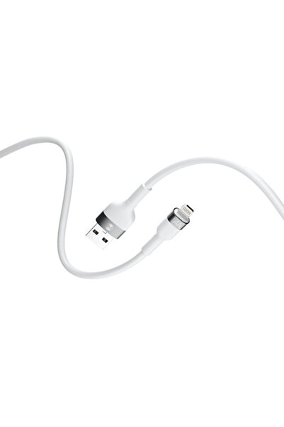 Forever Flexible USB Cable - 1.0 m 2.4A White