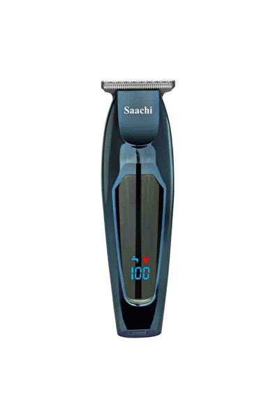 SAACHİ ماكينة قص الشعر مع منافذ شحن مزدوجة NL-TM-1460-BL