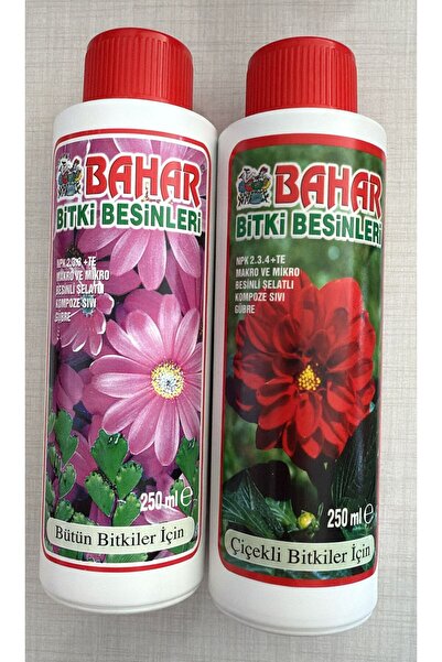 Bahar Tüm Bitkiler & Bitki Besinleri Çiçekler Için 2'li Avantaj Paketi