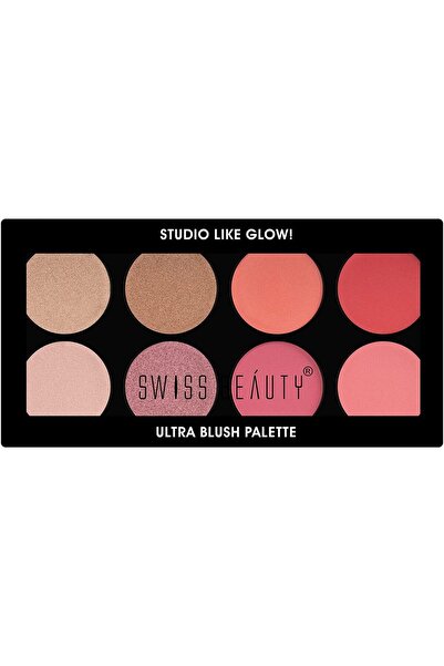 SWISS BEAUTY لوحة أحمر الخدود الترا، درجة اللون 01، 16 جم