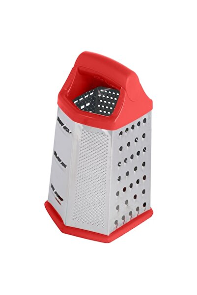 Vanora Home Răzătoare cu 6 laturi, 14 x 12 x 23 cm, roșie