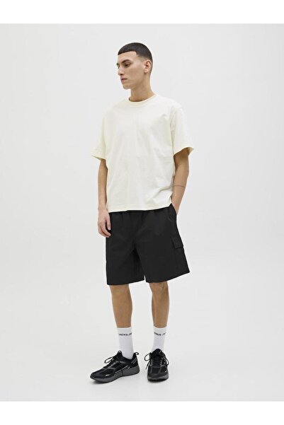 Jack & Jones Cargo-Shorts mit weitem Bein