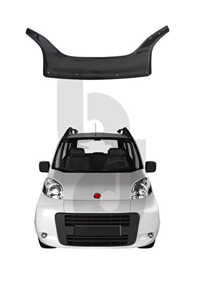BODYKİT DİZAYN FİAT FLORİNO KAPUT KORUMA 2008 SONRASI UYUMLU ABS PLASTİK PİANO BLACK
