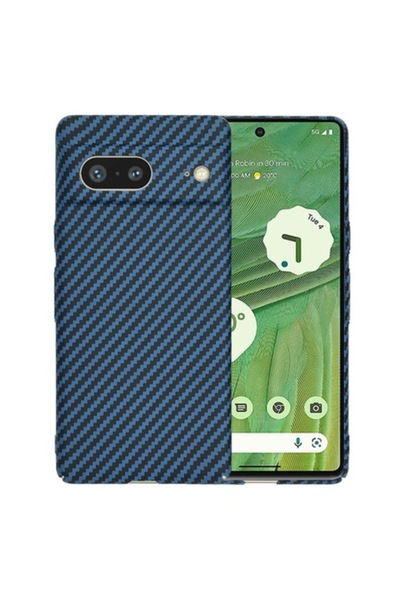 Sybero Защитен калъф за Google Pixel 7, J65, Lexgard, Циан