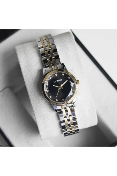 Homies ساعة يد نسائية HM23783S01-5 بسوار فولاذي