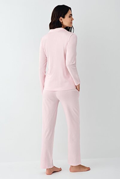 Pierre Cardin Γυναικείο Σετ Πυτζάμες με λαιμόκοψη σε σχήμα V, Εποχιακό Σετ Πυ...