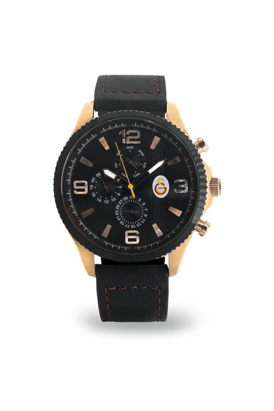 Galatasaray Deri Kol Saati U13926 - GS ANAHTARLIK HEDİYELİ