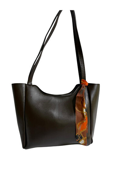 Judour Bags Geantă de mână și de umăr Shopper pentru femei cu eșarfă, fermoar...