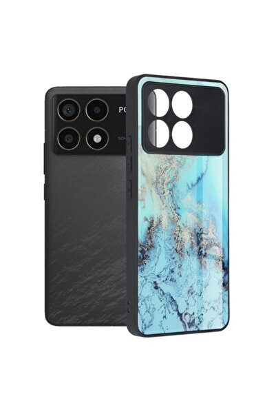 Sybero Husă de protecție pentru Xiaomi Poco F6 Pro, N42, Lexgard, Albastru Ro...
