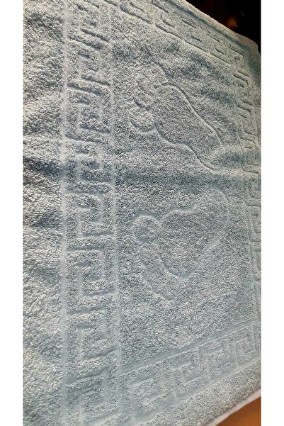 aktartekstil 2 pieces of foot towels are 100% cotton, size 50 x 75.