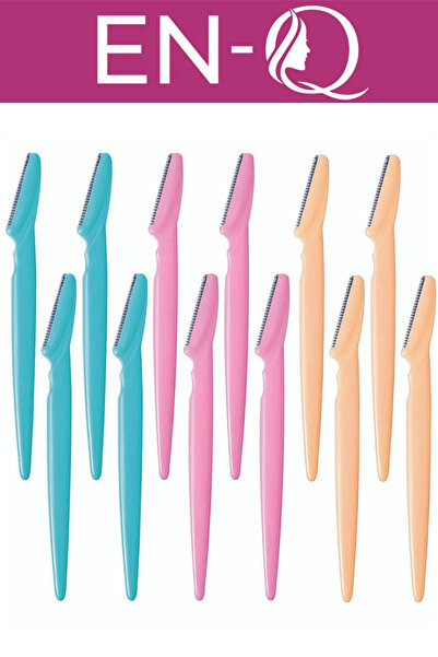 Genel Markalar Yüz ve kaş tüy alma usturası, 12 adet, kadın ve erkek kullanımı uygun