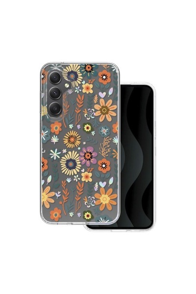 Sybero Carcasă cu imprimeu floral pentru Samsung Galaxy S23 FE (Field), multi...