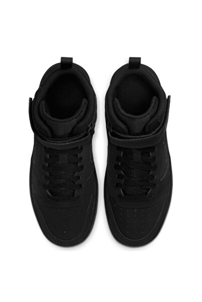 Nike , Pantofi sport din piele cu velcro Court Borough