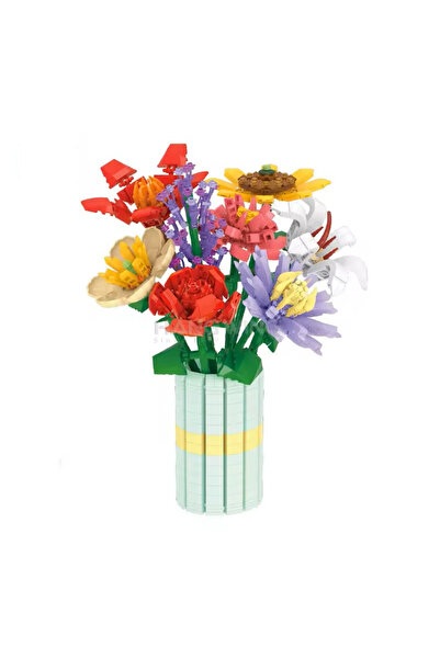 OEM 8in1 Flower and Vase Construction Set