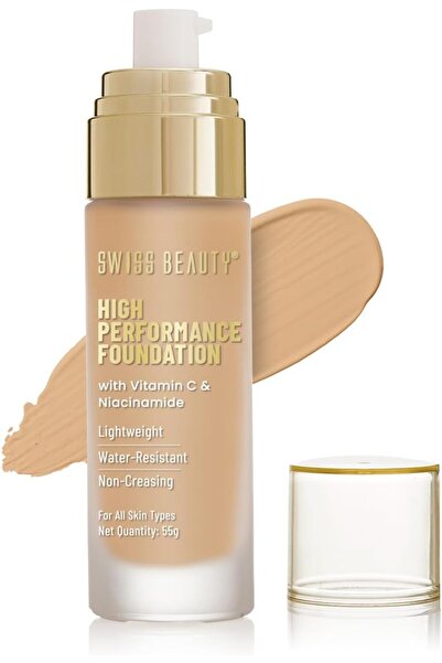 SWISS BEAUTY High Performance Foundation Natural Buff, 55 g