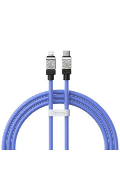 Baseus Cablu de alimentare Coolplay USB-C - Lightning 1m 20W Albastru