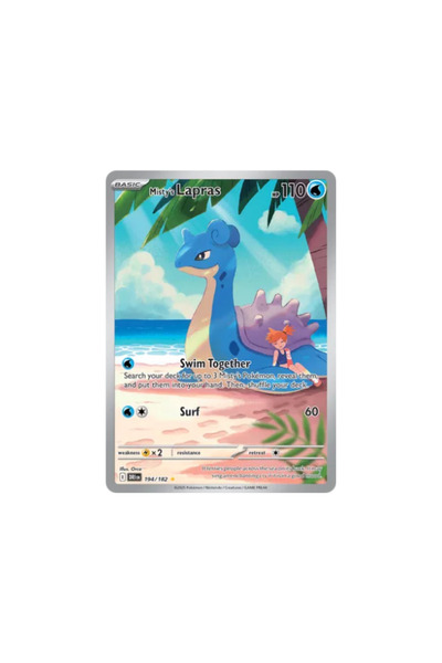 Pokemon TCG Destined Rivals Misty's Lapras 194/182