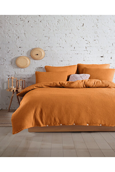 destinyhometex Premium 100% Cotton Single Muslin Duvet Cover Set 160X220 cm