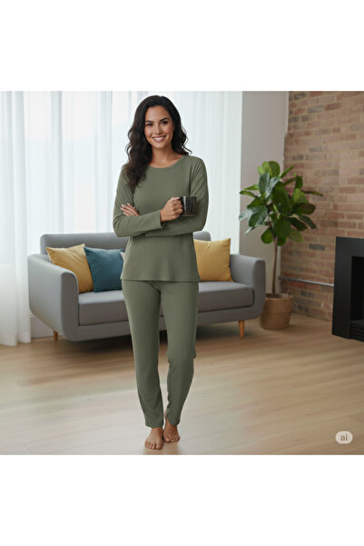 Stitch Shop Kadın İnterlok Pijama Takımı