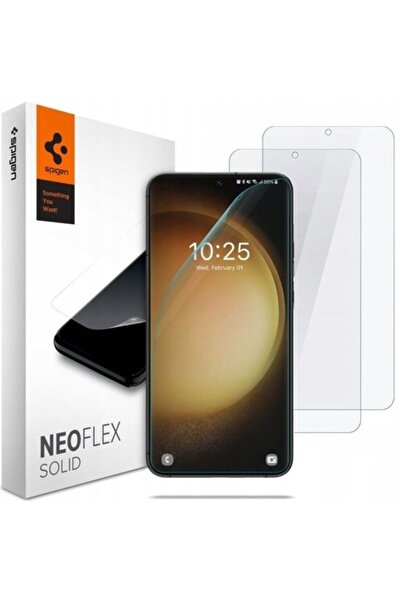 Spigen Folie de protecție pentru ecran Samsung Galaxy S23 (set de 2), Neo Flex, transparentă