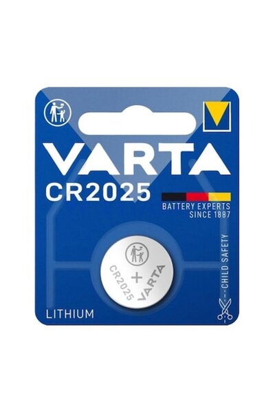 Varta CR2025 3V Μπαταρία Λιθίου - 1 Τεμάχιο