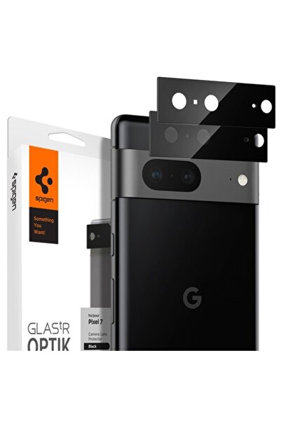 Spigen Camera protector film for Google Pixel 7 (set of 2) — Glas.tR EZ Fit Optik, Black
