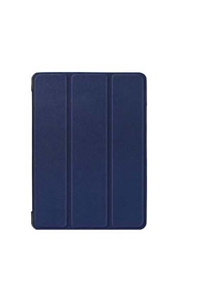 OEM Elegant book-style case for Apple iPad Air 4 (2020) / Air 5 (2022) - Blue faux leather