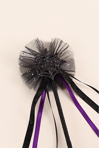 Minia Concept Kids Tulle Detailed Spider Web Halloween Wand