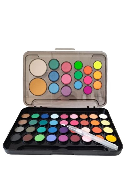 Daco Acuarele 53 de culori, pensulă cu rezervor,