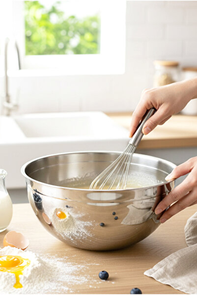 FH finehome Glory Steel Mixing Bowl 28 cm