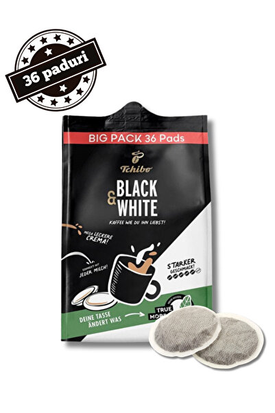 Tchibo 36 Pentru absorbante Black ‘n White – Compatibile cu Senseo