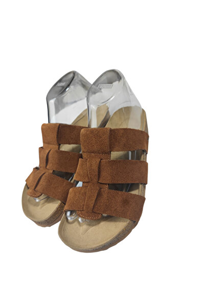 Juniper Shoes Hakiki Deri Kadın Terlik