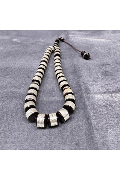 Generic Luxury silver rosary with coke