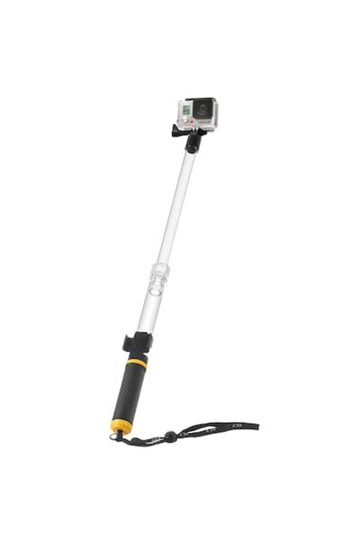 Bibilel Floating Selfie Stick for GoPro Hero, Sony Action Camera, Xiaomi Yi, Black