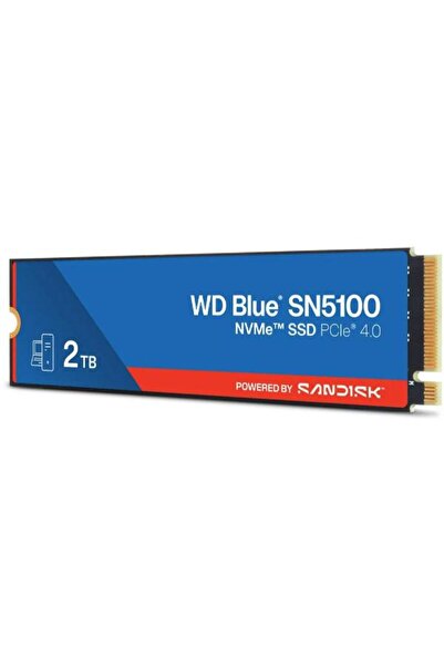 WD Blue SN5100 2TB WDS200T5B0E 7100/6700MB/s PCIe Gen 4.0 M.2 2280 NVMe SSD