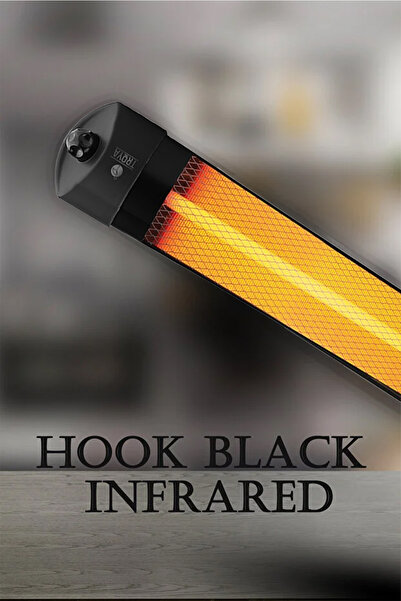 TROYA Elektrikli Isıtıcı Soba 2500w Termostatlı + Siyah Çelik Gövdeli Lüks Ayak GarantiliTR