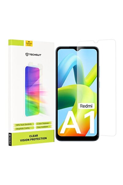 Techsuit Protector de ecran pentru Xiaomi Redmi A1/A1+/A2/A2+, sticlă Clear V...