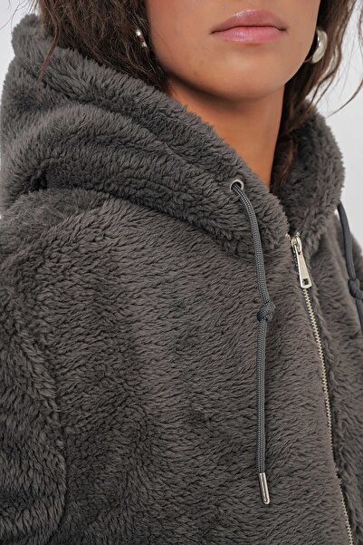 Bigdart Kadın Mont 5193 Antrasit