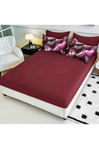 CHIRASO CHIRASO Bedding, 5D, Finet, ELASTIC Sheet 180x200+30cm, Duvet Cover, 4 Pillowcases