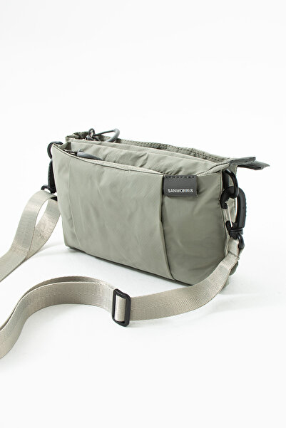 Sanmorris Women's 4 Compartment Parachute Fabric Adjustable Crossbody Bag