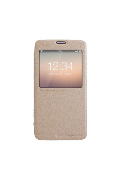SOHO Carcasă Nillkin Sparkle Flip Gold pentru Samsung Galaxy S5