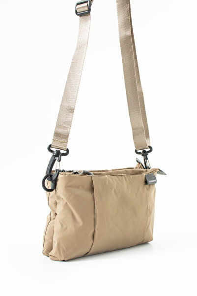 Sanmorris Women's 4 Compartment Parachute Fabric Adjustable Crossbody Bag