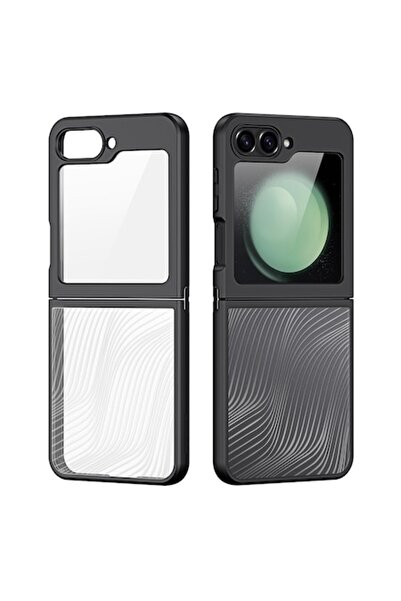 SOFA Θήκη για Samsung Galaxy Z Flip6, H290, Πολυουρεθάνη, Μαύρη