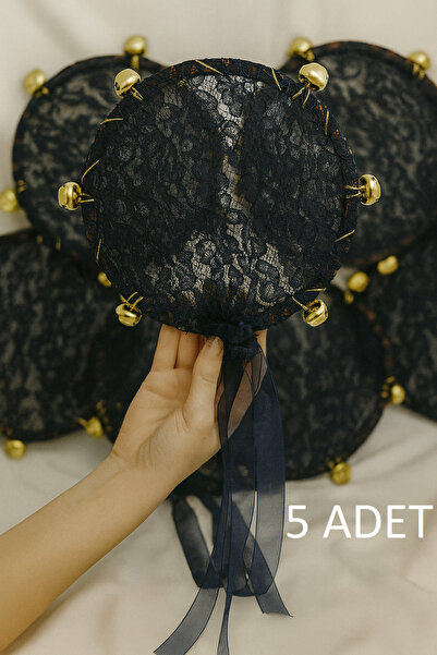 SırmalıHome Kına Gecelerine Özel Dikme Dantel Nedime Tefi(Def) 5 ADET Laciver...