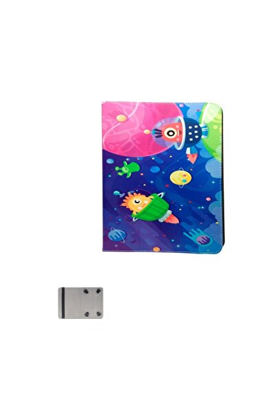 OEM Book-style tablet case for 9-10 inch tablets, universal, landscape, multicolor