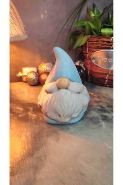 Gardenya صندوق غنوم (أزرق) مع غطاء لجلب الحظ