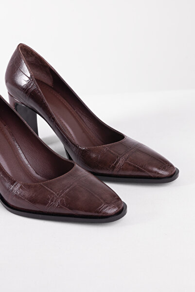 Tasarım Παπούτσια City Luxe Series με γυαλιστερή υφή, ειδικά κομψά τακούνια για καθημερινή χρήση και βραδινή χρήση