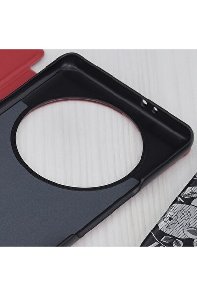 OEM Case for Honor Magic5 Lite, Techsuit eFold Series, Red
