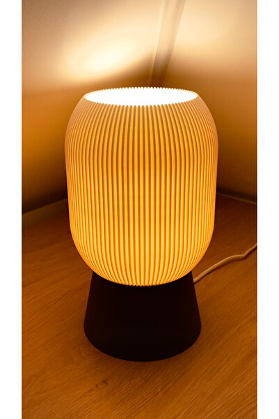 decory Purely Modern Table Lamp, Pintersert Style Lampshade (Bioplastic) E27